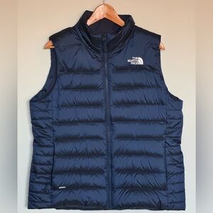 The North Face Dark Blue Quilted Vest